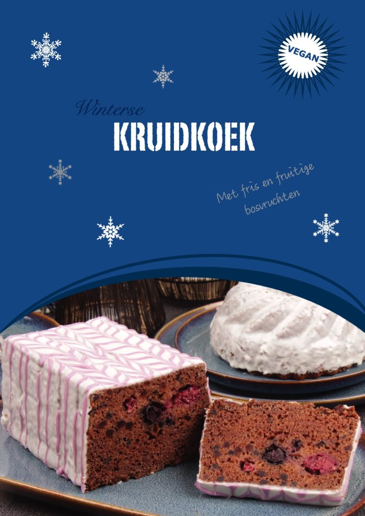 Bnb winterse kruidkoek poster | holland meel